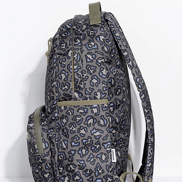 Converse Bags Converse Go Pack Olive Leopard Print Backpack Poshmark
